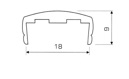 Profil C-18 dąb sonoma