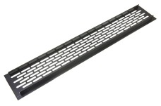 Kratka aluminiowa 480 x 80 czarna