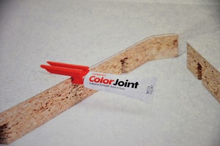 Klej uszczelniacz  blatu Color Joint szary średni