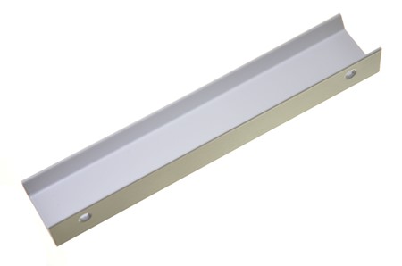 Uchwyt krawędziowy L 128 UM 492 biały