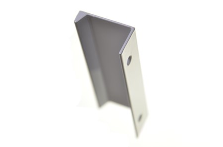 Uchwyt krawędziowy L 64 UM 492 biały