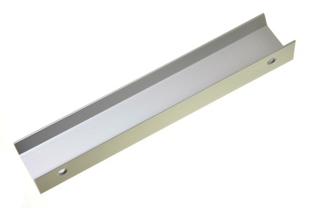 Uchwyt krawędziowy L 128 UM 492 chrom mat