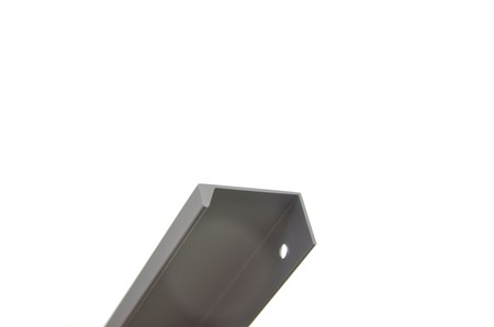 Uchwyt krawędziowy L 128 UM 492 chrom mat