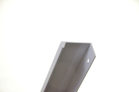 Uchwyt krawędziowy L 128 UM 492 biały