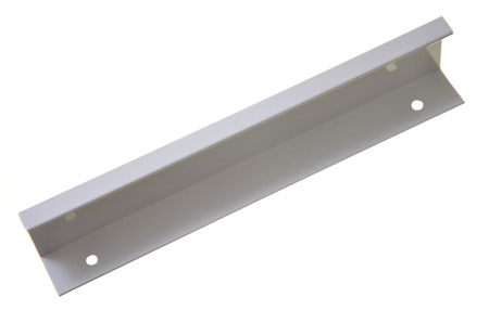 Uchwyt krawędziowy L 128 UM 492 biały