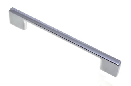Uchwyt Max Techno prosty L 128 chrom połysk
