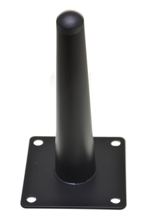 Nóżka metalowa stożkowa 150 mm czarna