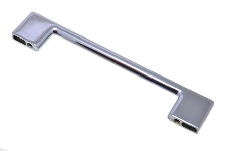 Uchwyt Max Techno prosty L 128 chrom połysk