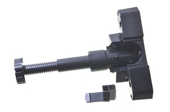 Nóżka teleskopowa składana PCV czarna 90-200 z klipsem