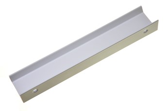 Uchwyt krawędziowy L 128 UM 492 biały