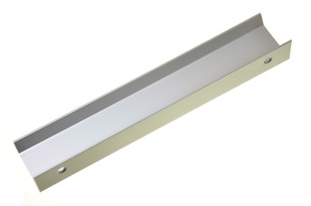 Uchwyt krawędziowy L 128 UM 492 chrom mat