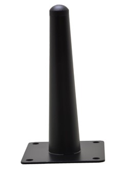 Nóżka metalowa stożkowa 150 mm czarna