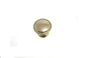 Gałka z rantem złoty połysk