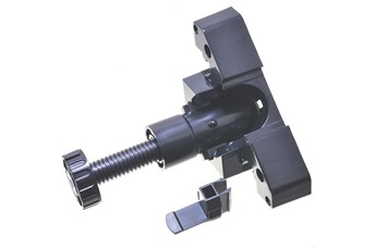 Nóżka teleskopowa składana PCV czarna 90-200 z klipsem