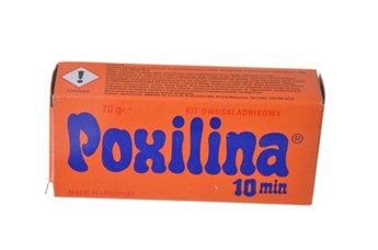 Kit dwuskładnikowy "Poxilina" 10 min