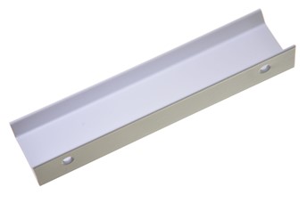 Uchwyt krawędziowy L 96 UM 492 biały