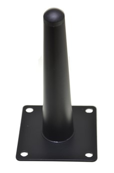 Nóżka metalowa stożkowa 150 mm czarna