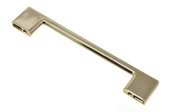 Uchwyt Max Techno prosty L 128 złoty połysk
